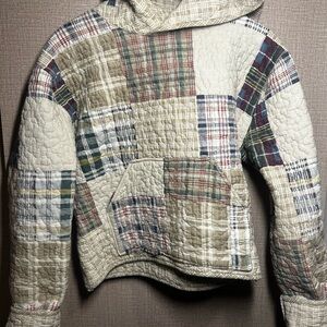 Handmade quilt hoodie